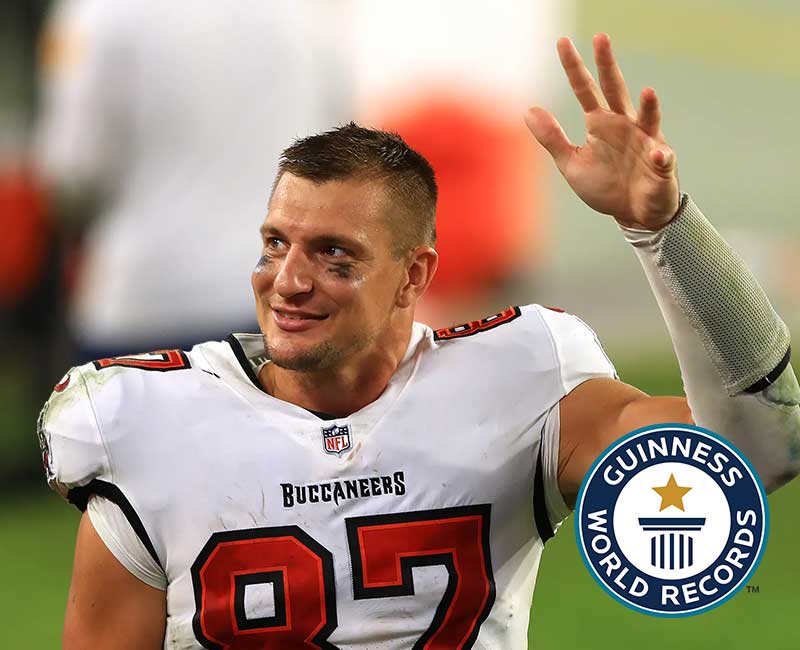 Arizona Football - Gronk World Record Image